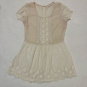 Altar’d State Sheer Lace Flowy Top